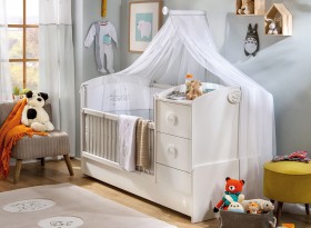 BABY COTTON Детская кровать-трансформер 2 20.24.1016.00 в Видном - vidnoe.katalogmebeli.com | фото