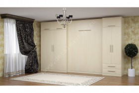 Комплект мебели со шкаф-кроватью трансформер Ратмир в Видном - vidnoe.katalogmebeli.com | фото 2