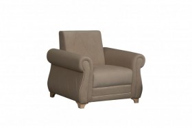 Кресло для отдыха "Порто" (велюр киви латте / микровельвет крем) в Видном - vidnoe.katalogmebeli.com | фото