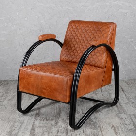 Кресло кожаное Лофт Стайл в Видном - vidnoe.katalogmebeli.com | фото