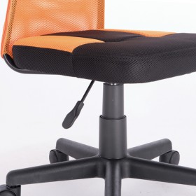 Кресло компактное BRABIX Smart MG-313 (черный, оранжевый) в Видном - vidnoe.katalogmebeli.com | фото 5