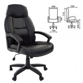 Кресло офисное BRABIX Formula EX-537 (черный) в Видном - vidnoe.katalogmebeli.com | фото