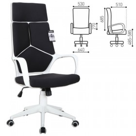 Кресло офисное BRABIX Prime EX-515 (черная ткань) в Видном - vidnoe.katalogmebeli.com | фото