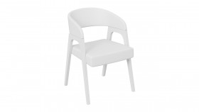 Кресло «Техас 1» (Белый матовый/Экокожа Белый №66) в Видном - vidnoe.katalogmebeli.com | фото
