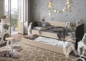 Кровать детская Балли 2-х уровневая (венге/белфорт) в Видном - vidnoe.katalogmebeli.com | фото