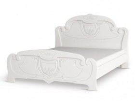 Кровать 1,6м Мария (Белый глянец) в Видном - vidnoe.katalogmebeli.com | фото