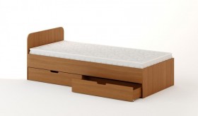 Кровать с ящиками 900 (Бук темный) в Видном - vidnoe.katalogmebeli.com | фото