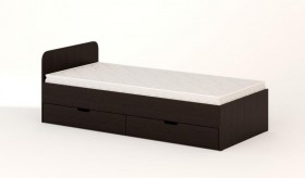 Кровать с ящиками 900 (Венге) в Видном - vidnoe.katalogmebeli.com | фото 1