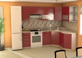 Угловая кухня Максимус-24 2400х1700 мм в Видном - vidnoe.katalogmebeli.com | фото
