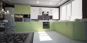 Модульная кухня Парма 1,6 м (Бирюза) в Видном - vidnoe.katalogmebeli.com | фото