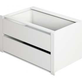 Модуль с ящиками для шкафа 600 Белый снег в Видном - vidnoe.katalogmebeli.com | фото