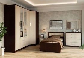 Модульная спальня Фиеста в Видном - vidnoe.katalogmebeli.com | фото 3