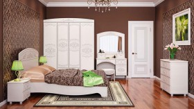 Модульная спальня Каролина в Видном - vidnoe.katalogmebeli.com | фото