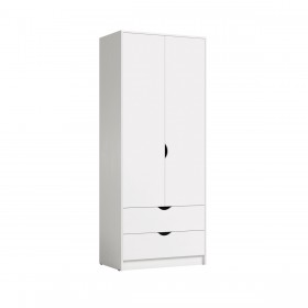 Шкаф для одежды 13.327 Уна (Белый) в Видном - vidnoe.katalogmebeli.com | фото