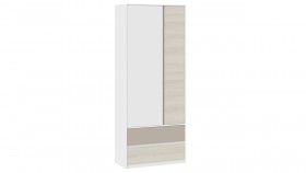 Шкаф для одежды комбинированный «Сканди» Дуб Гарден/Белый/Глиняный серый в Видном - vidnoe.katalogmebeli.com | фото