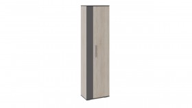 Шкаф для одежды «Нуар» тип 1 Фон серый/Дуб сонома в Видном - vidnoe.katalogmebeli.com | фото